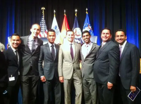 lex Wagner with other appointees