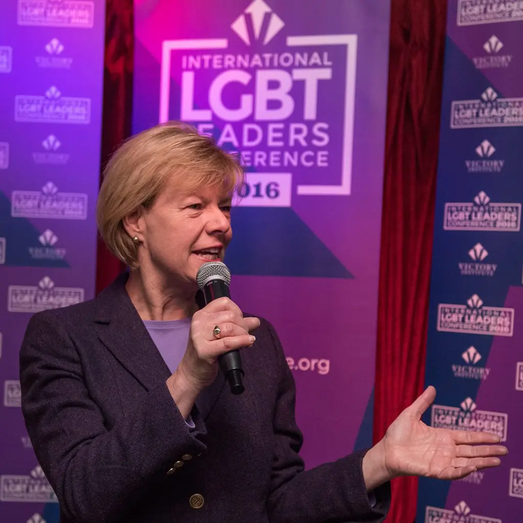 Tammy Baldwin at International LGBT Leaders Conference