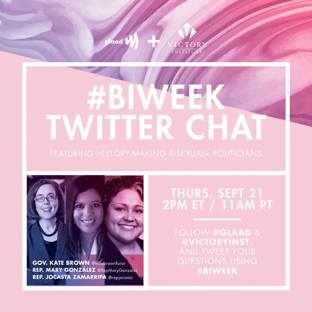 #BiWeek Twitter Chat