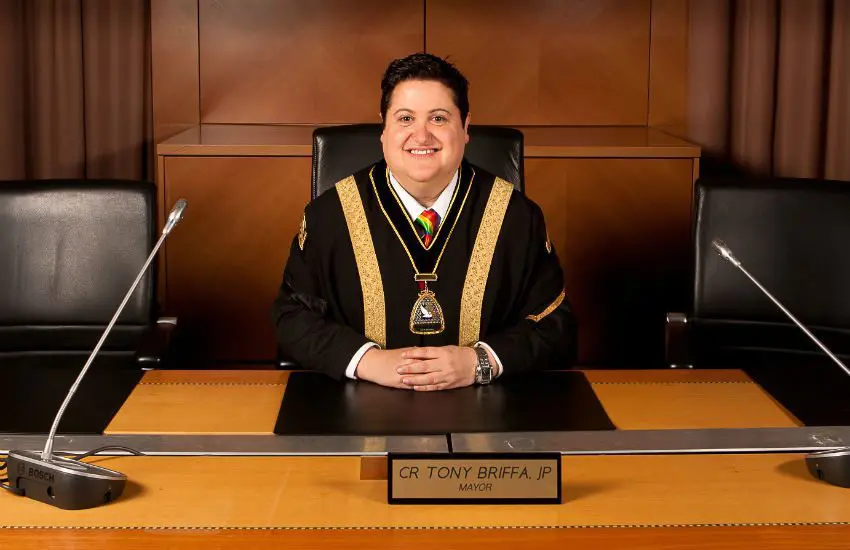 Mayor Tony Briffa of Australia