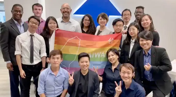 Group Shot in Taiwan