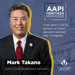 Graphic of Mark Takano