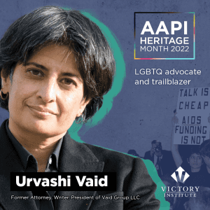 Graphic of Urvashi Vaid