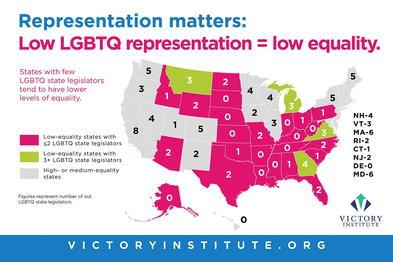 Victory Institute Equality Map