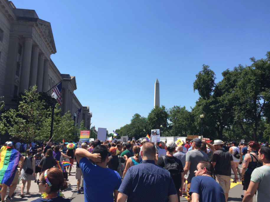 Equality March in Washington DC