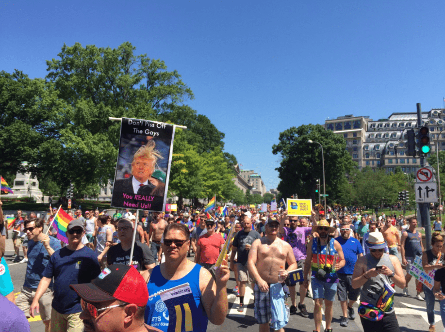 Equality March in Washington DC