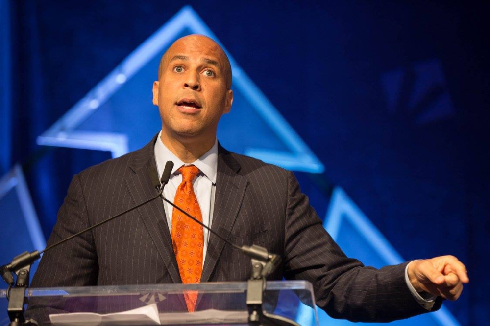 Corey Booker at the 2017 LGBTQ Leaders Conference