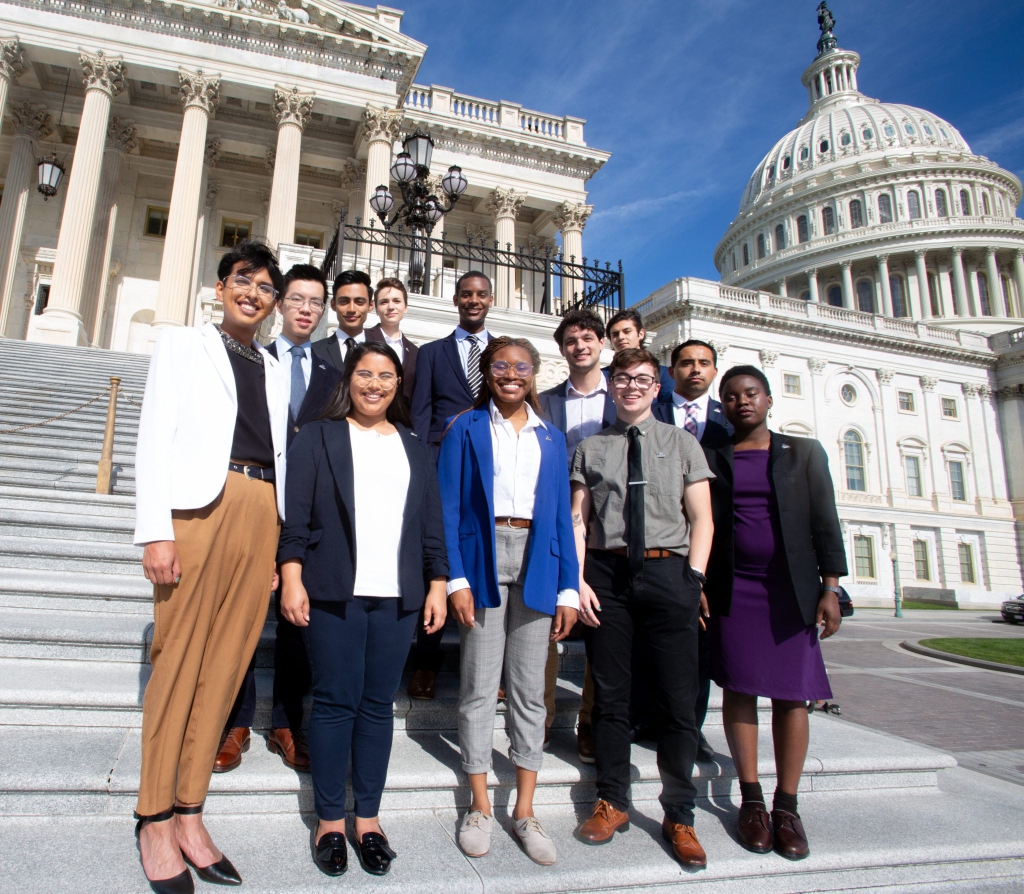 2018 Victory Congressional Interns on Capitol Hill