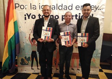 Guatemala Congressman-elect Aldo Dávila with Hernández and Félix