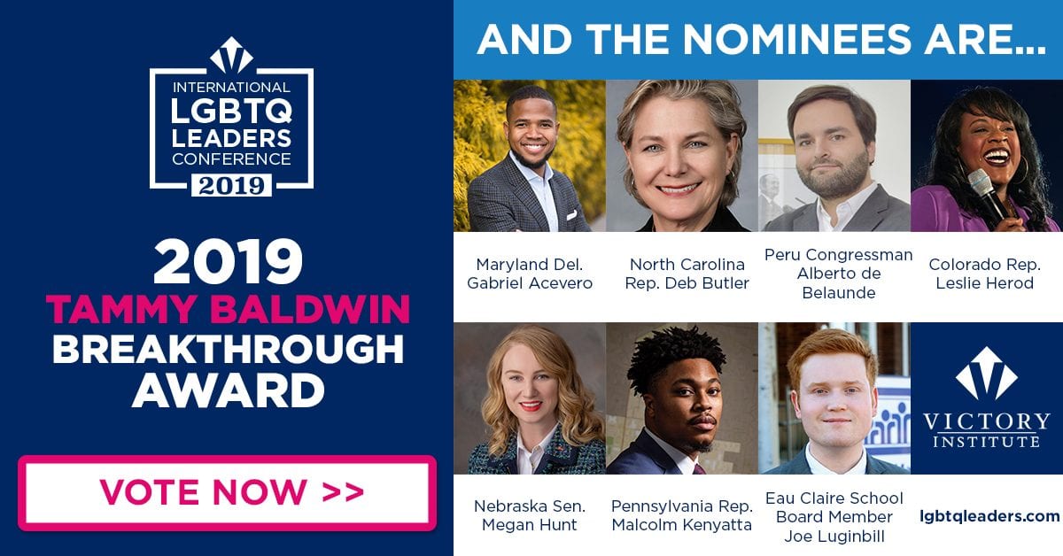 2019 Tammy Baldwin Breakthrough Award Nominees
