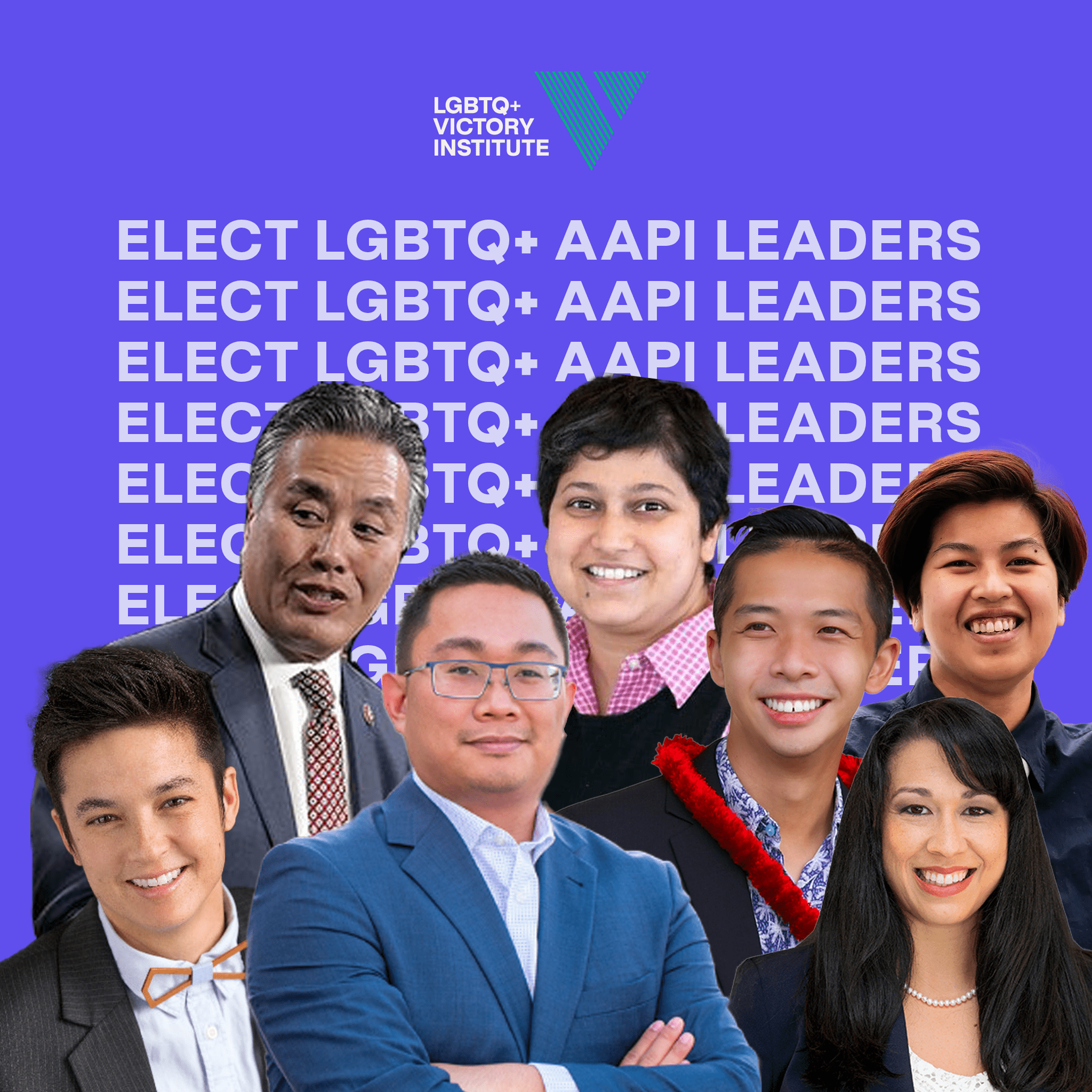 ELECT LGBTQ+ AAPI LEADERS